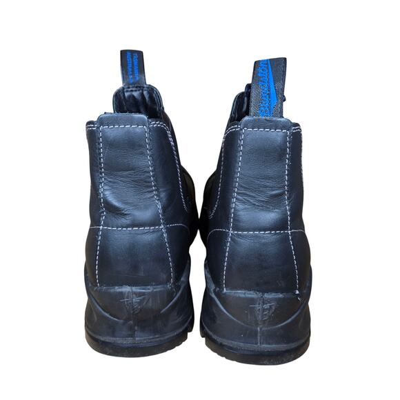 Blundstone Stout Steel Toe Black Chelsea Work Boot  Excellent Mens AU 9.5, US 10 - Picture 4 of 10